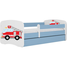 Kocot Kids Bed babydreams blue fire brigade with drawer with mattress 160/80