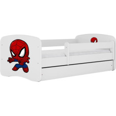 Kocot Kids Bed babydreams white spiderman with drawer with mattress 140/70