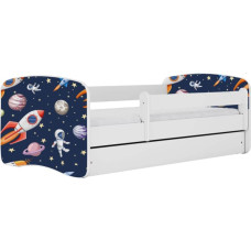 Kocot Kids Bed babydreams white cosmos with drawer with mattress 160/80