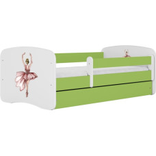 Kocot Kids Bed babydreams green dancer without drawer with mattress 160/80