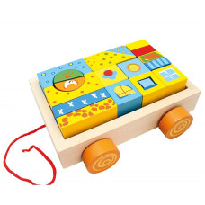 BINO Wooden blocks 19pcs. 80152