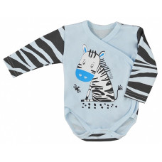 KOALA SAWANNA body with long sleeves 62 size 08-057 blue