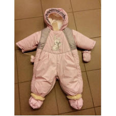 ESTO RABBIT Rompers transformer size 80 pink