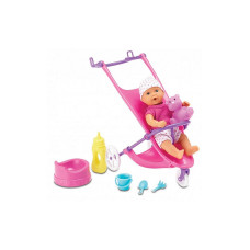 SIMBA doll with stroller NEW BORN S 50928