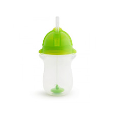 MUNCHKIN drinking bottle with straw Any Angel-green, 12m+, 296ml, 01246301