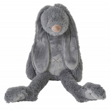 Deep Grey Rabbit Richie - 38 cm