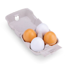 Wooden eggs - 4 pcs