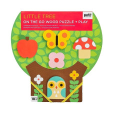 Little Tree Chunky Wood Puzzle + Play