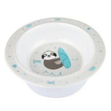 CANPOL BABIES Melamine bowl with suction 270ml EXOTIC ANIMALS 4/519grey