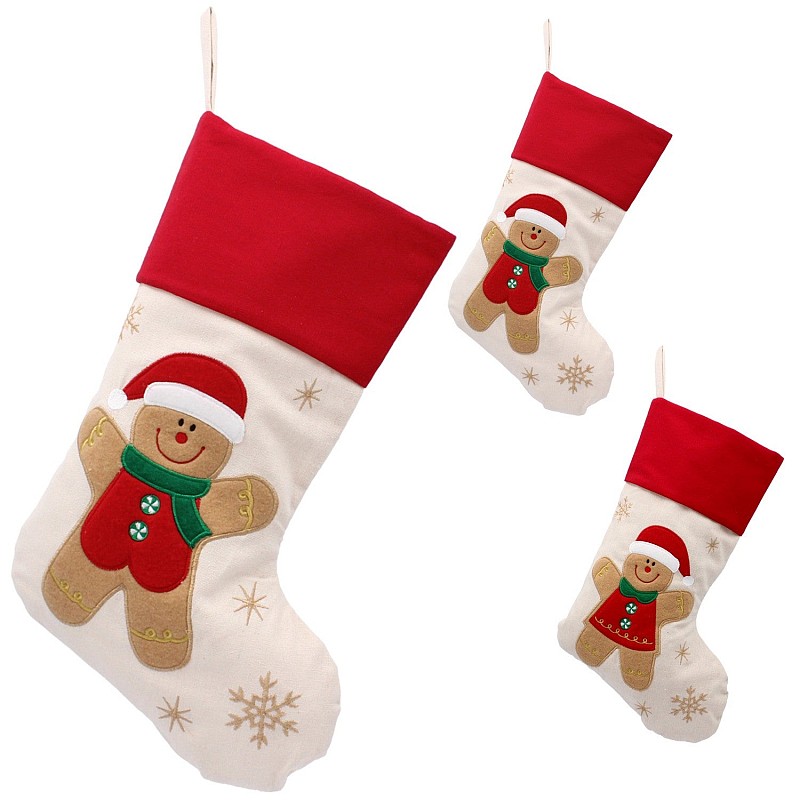 MPORT Christmas sock 45 cm