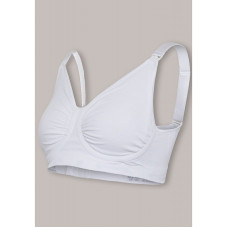 CARRIWELL Seamless nursing Bra with Carri-Gel, size S, white 72142 (3100)