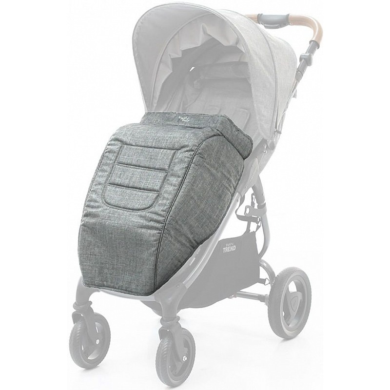 VALCO BABY cover for the feet in the Snap and Spap4 Trend stroller Charcoal 9916