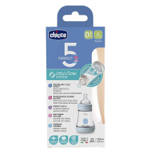 CHICCO Perfect 5 Bottle 150ml, blue 20211.20 SALE