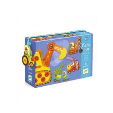 Puzzle Duo - Articulo Vehicles (12 pcs)