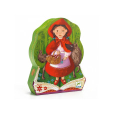 Silhouette puzzles - Little Red Riding Hood - 36 pcs