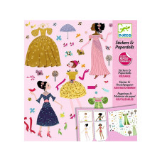 Paper dolls - Dresses through the seasons