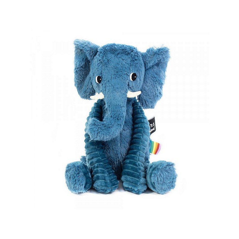 DEGLINGOS Plush toy - Ptipotos - Elephant  - Blue 72800