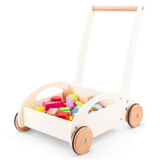 NEW CLASSIC TOYS Baby walker with blocks 11320