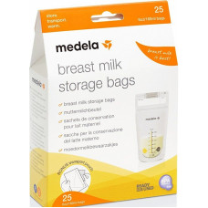 MEDELA bags for storing breast milk 180ml 25 pcs., 008.0406