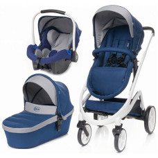 4BABY COSMO Universal stroller 3in1 NAVY BLUE