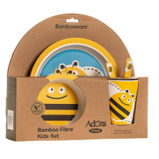 ADORA bamboo tableware set Bee, 80025