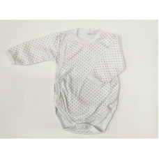 ZUZIA body 62 size,JEŽ 1710/62 white/small stars