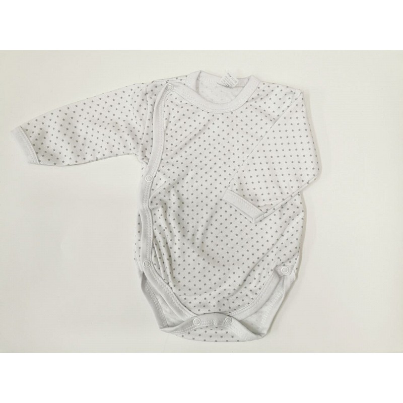 ZUZIA body 62 size,JEŽ 1710/62 white/small stars