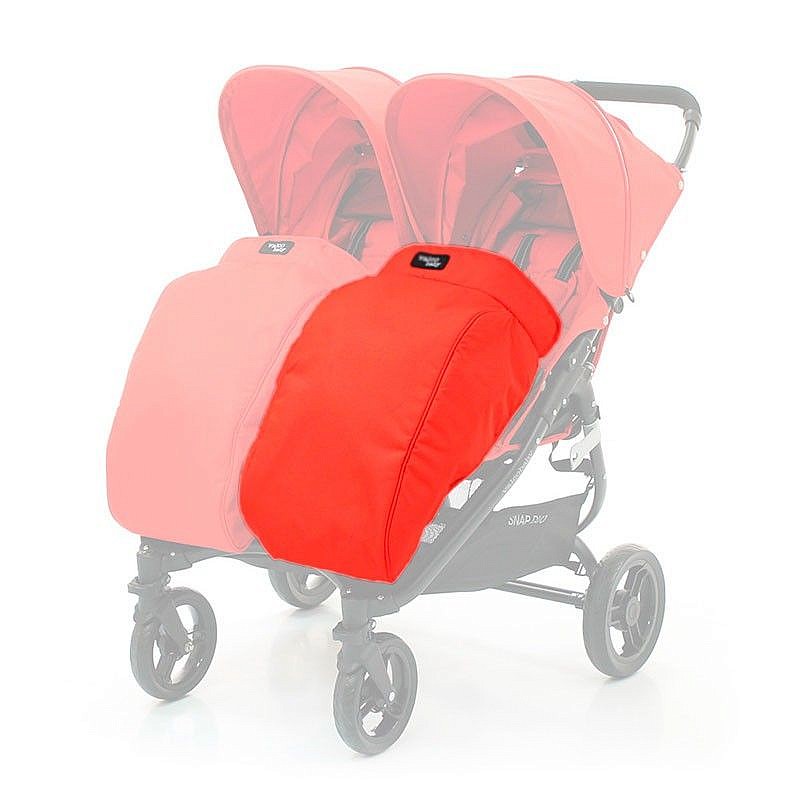 VALCO BABY cover for the feet in the SNAP DUO stroller Fire red 9888