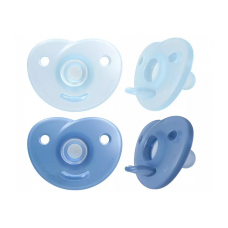 PHILIPS AVENT SOOTHIE silicone pacifiers with silicone shield 0-6m 2pcs, SCF099/21