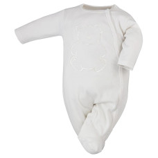 KOALA BABY MIŠ Romper with long sleeves 09-377, size 56. ecru