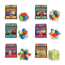 TRENDHAUS Logic game - Puzzle Cube (1 pc., 6 designs) TH960320