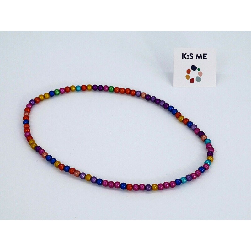 K:S ME Necklace - Magic pearl - Dark colours K101070