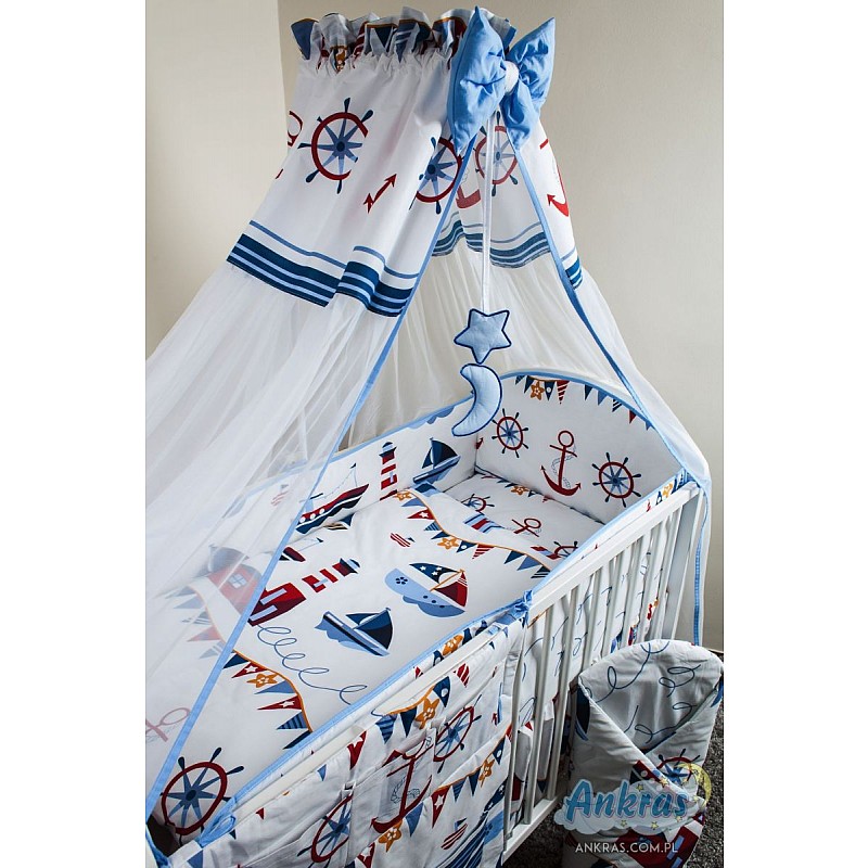 ANKRAS a side cribs for Marina 360 cm - blue
