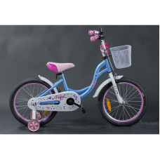 GUST&JUHI Children's bicycle 18" TIYA, blue (4-6y)