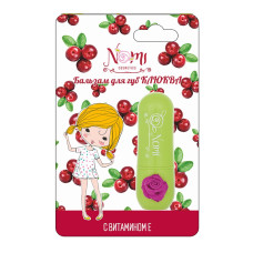 NOMI lip balm for girls Cranberry (880862)