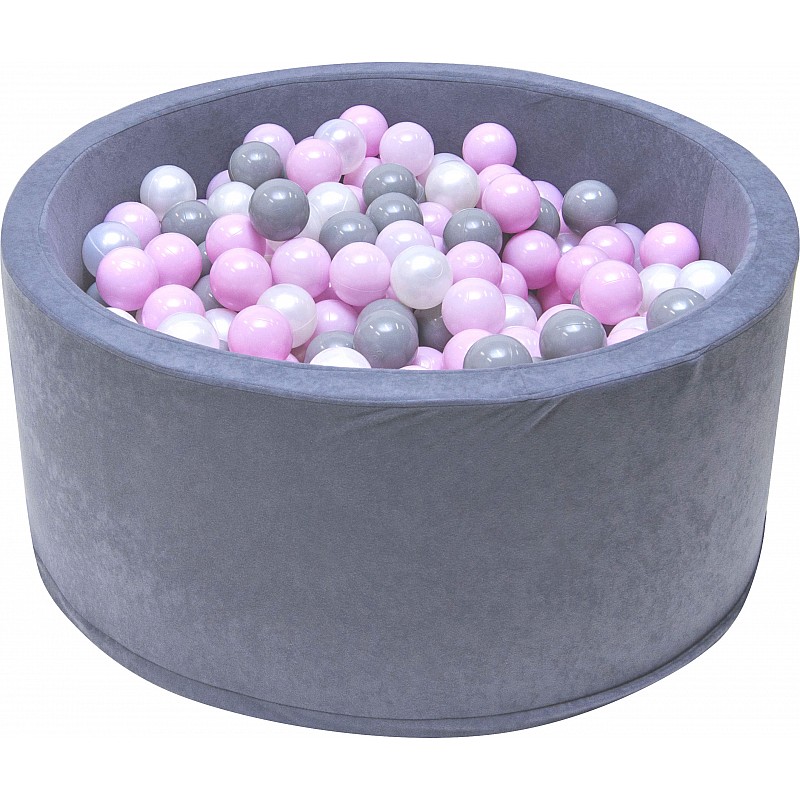 WELOX FUN Pool with balls, grey AG