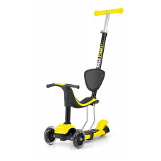 MILLY MALLY LITTLE STAR Scooter 3in1 YELLOW