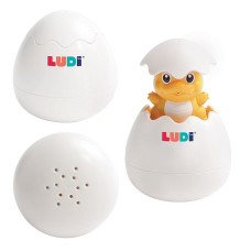 LUDI bath toy magic egg, Dino 10m+, L40060