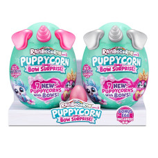 RAINBOCORNS plush toy set "Sparkle Heart Surprise Combo", series 6, "Puppycorn Surprise Bow", 2 pcs, 9275