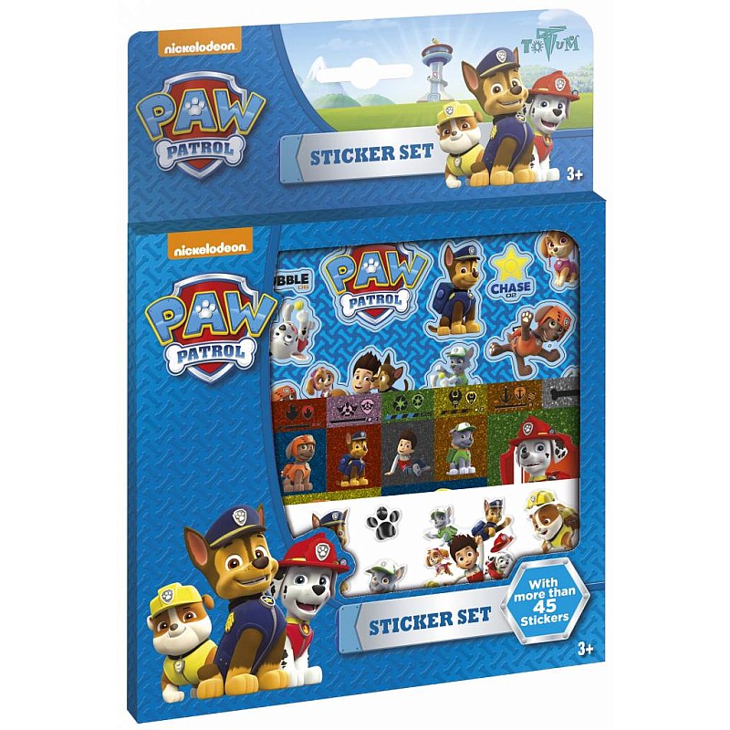 TOTUM uzlīmju komplekts "Paw Patrol" 720022