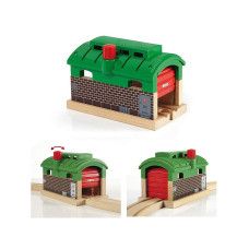 BRIO RAILWAY train depot, 33574000