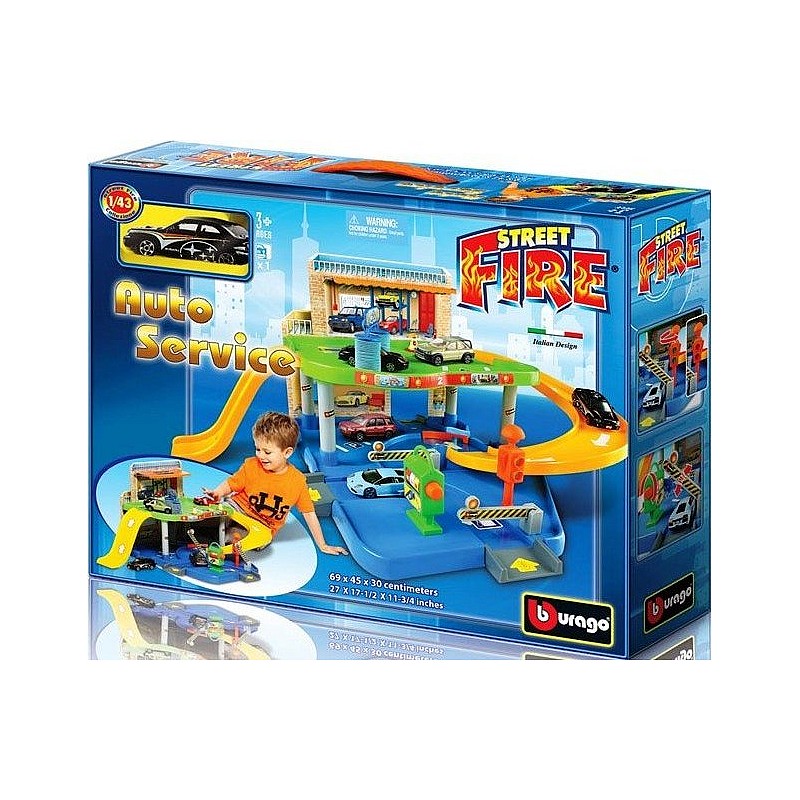 BBURAGO 1:43 automašīnu servisa komplekts Street Fire, 18-30039