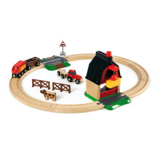 BRIO Farm Railway Set, 33719