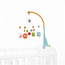 LORELLI Baby Musical Mobile HAPPY ANIMALS BLUE 1031026 0001