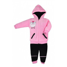 KOALA BRZDAC velor tracksuit Pink 74 size 06-430