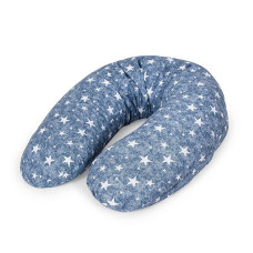 CEBABABY PHYSIO MULTI barošanas pakaviņš 190cm Denim Style Stars blue