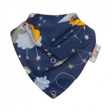 BOCIOLAND Bandana Bib with Teether FOX BOC0104