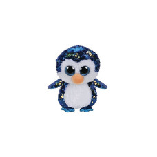 TY Flippables Toy PAYTON SEQUIN PENGUIN reg 15cm, TY36264