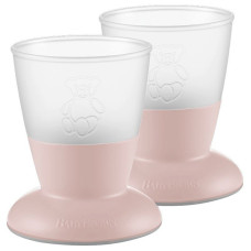 BABYBJORN Baby Cup 2 pcs., 100ml 8m + Powder Pink 072164