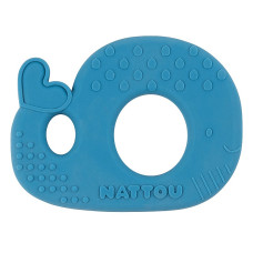 NATTOU Teether whale blue